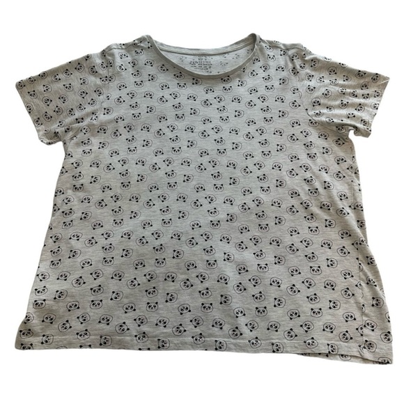 Primark Panda Print T-Shirt - Size XXL - Picture 1 of 7